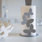 Centro tavola moderno con farfalle ovale Butterfly