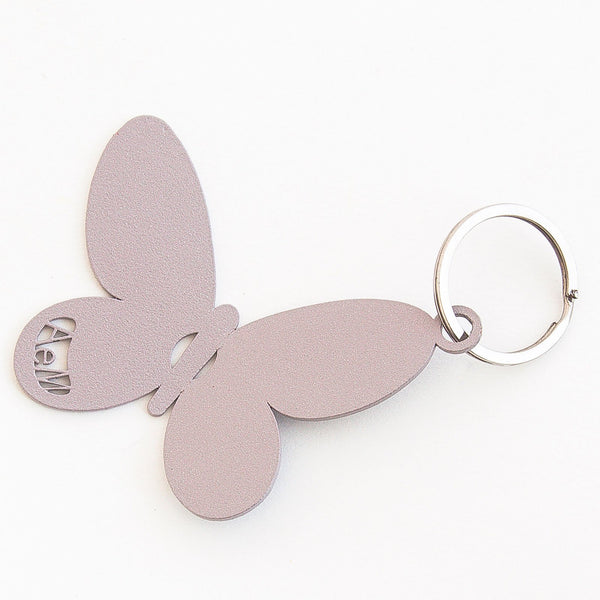 Portachiavi Con Iniziale Verde A Forma Di Farfalla - Accessorio Con Paillettes E Nappe, Regalo Carino Per Donne E Ragazze