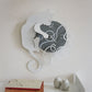 Orologio da parete particolare Gatto Gomitolo