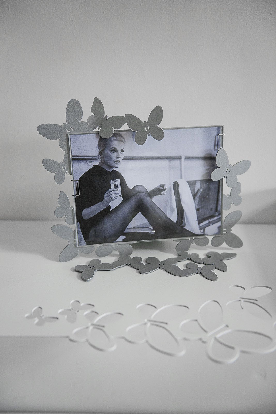 Design horizontal photo frame Butterfly