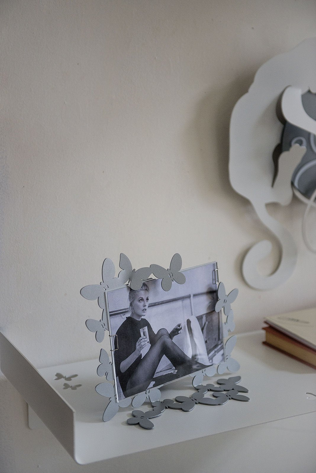 Design horizontal photo frame Butterfly