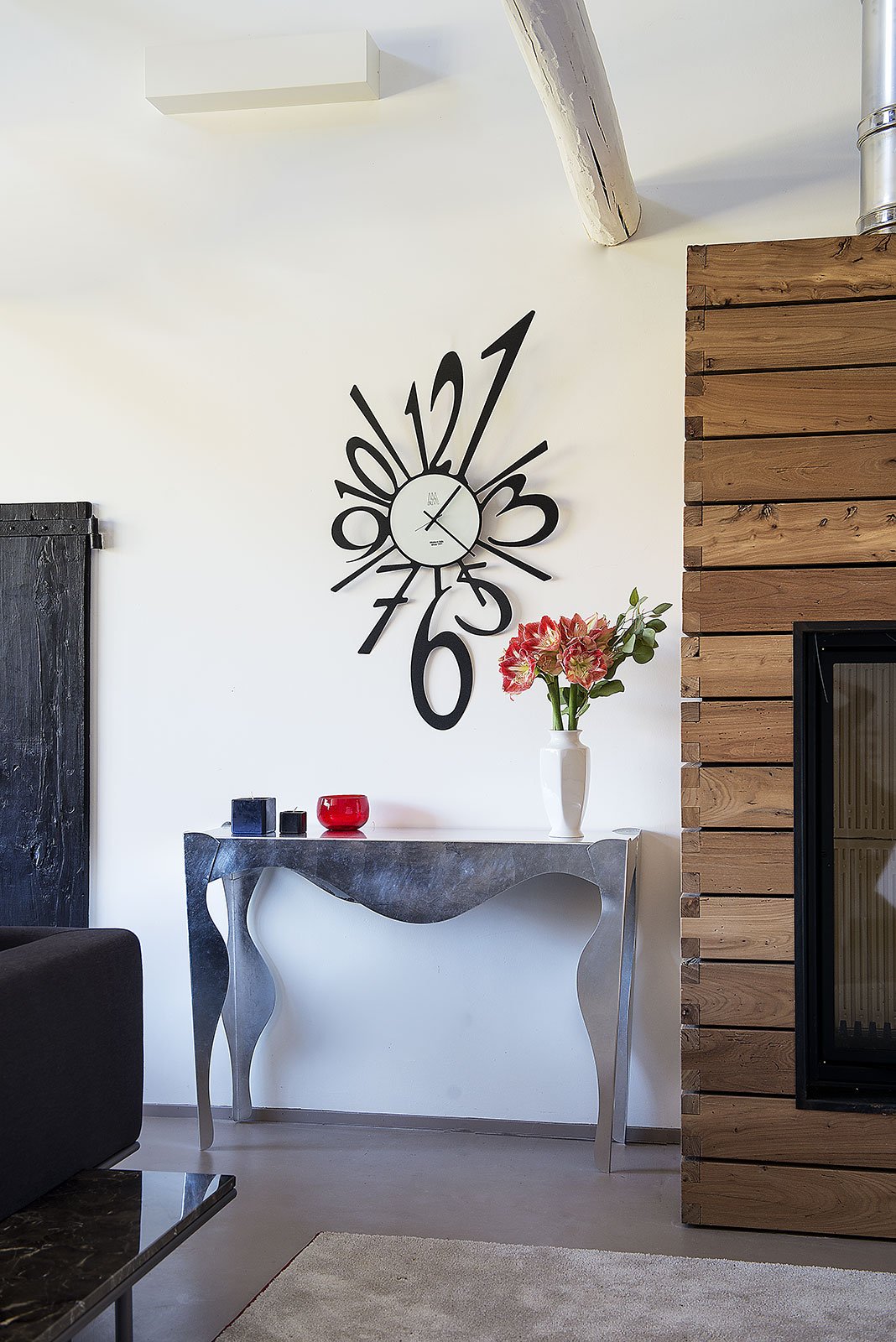 Orologio da parete di design Big Bang grande