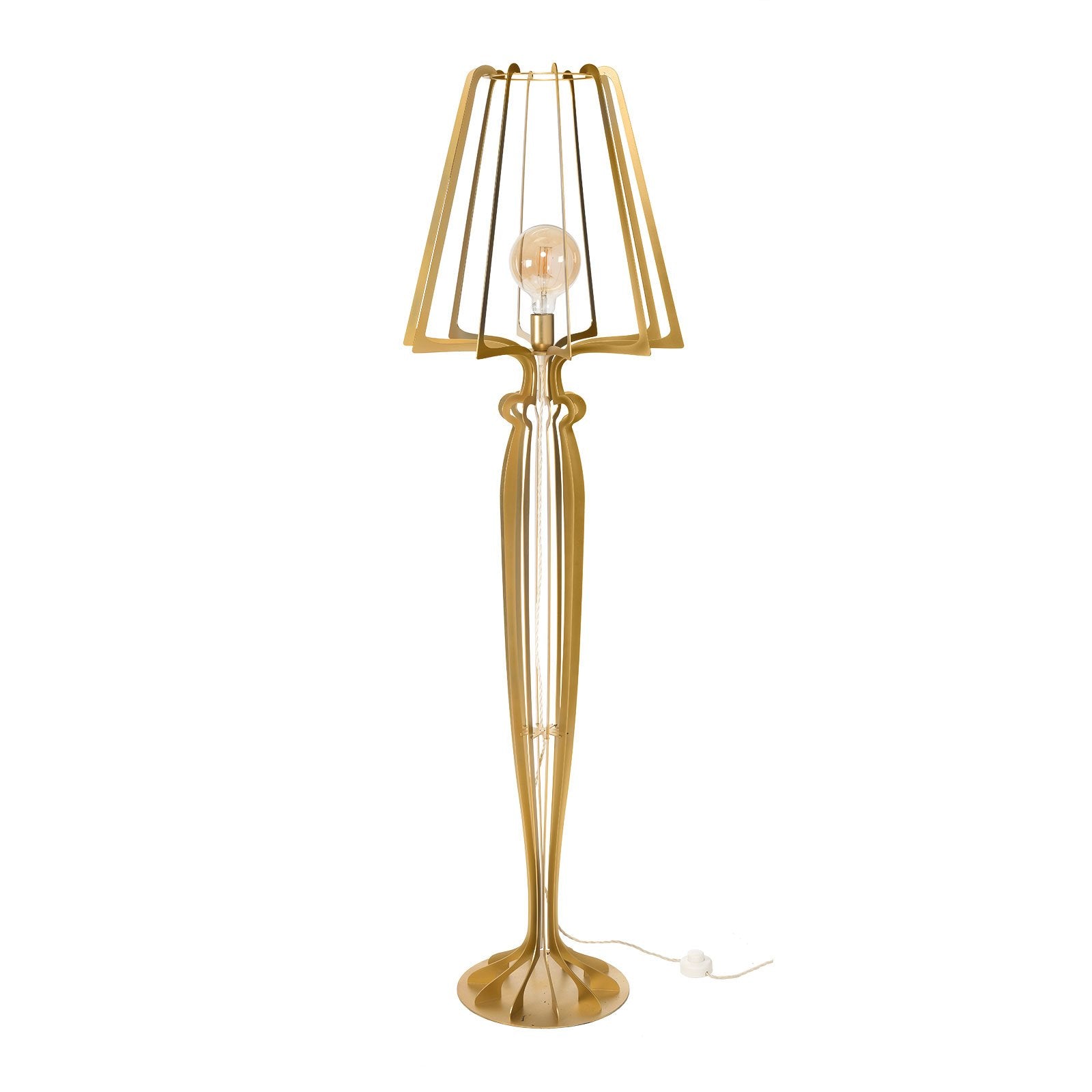 Lampada moderna da terra per soggiorno Minerva
