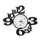 Orologio da parete di design a chiasmo King