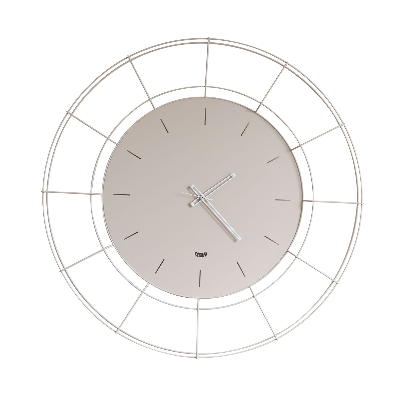 Contemporary wall clock Nudo large