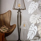 Lampada da terra moderna Monstera grande