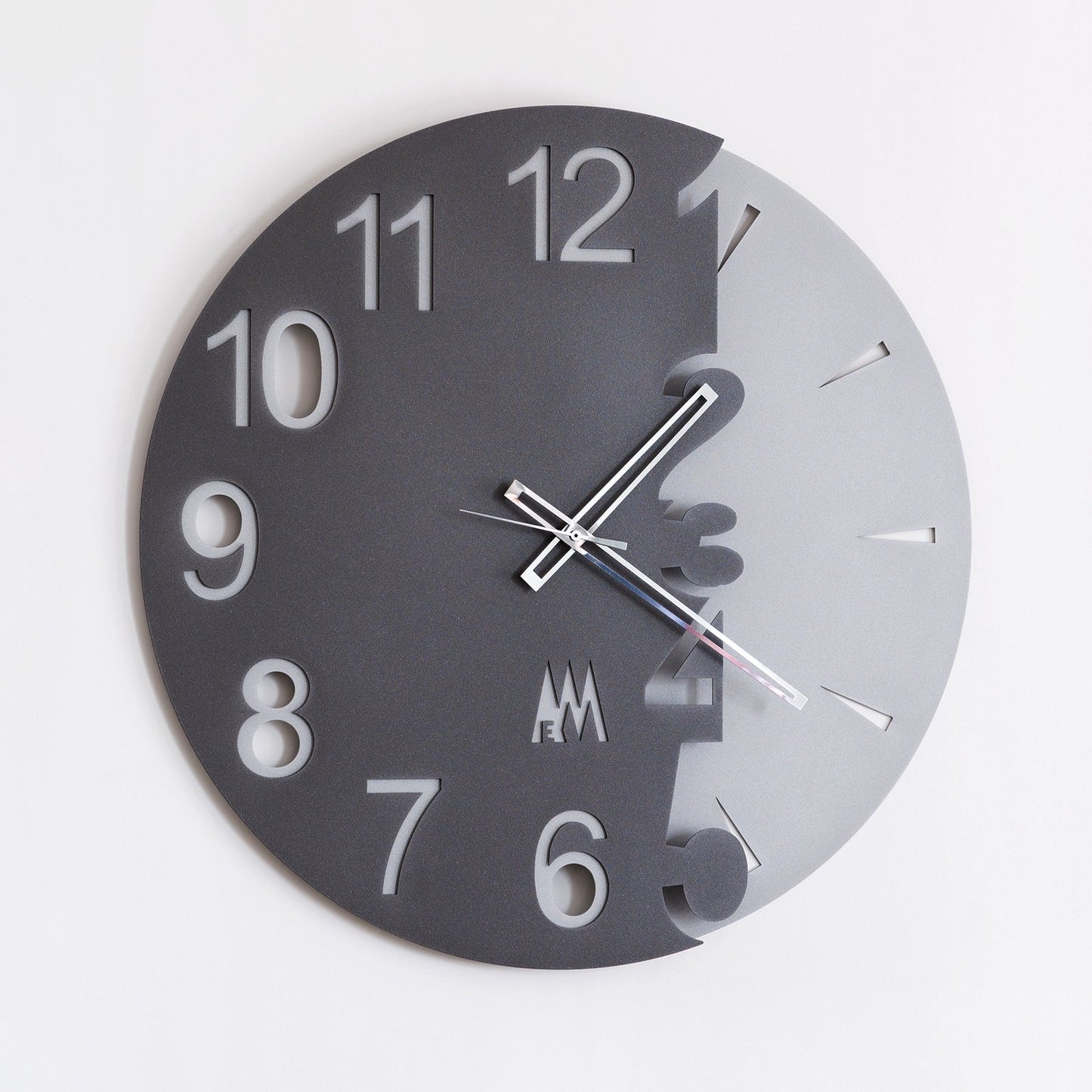 Modern Full Moon wall clock