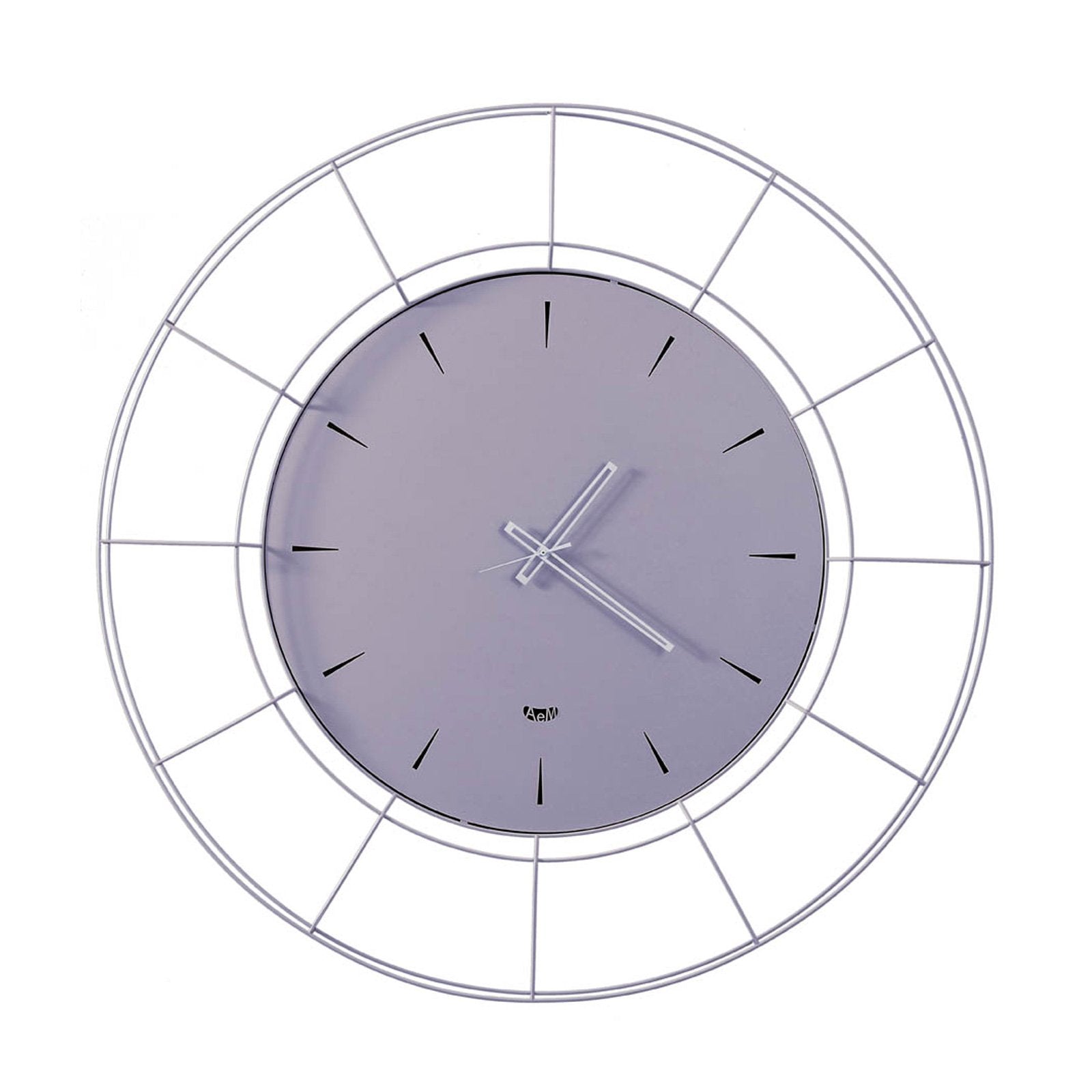 Contemporary wall clock Nudo large