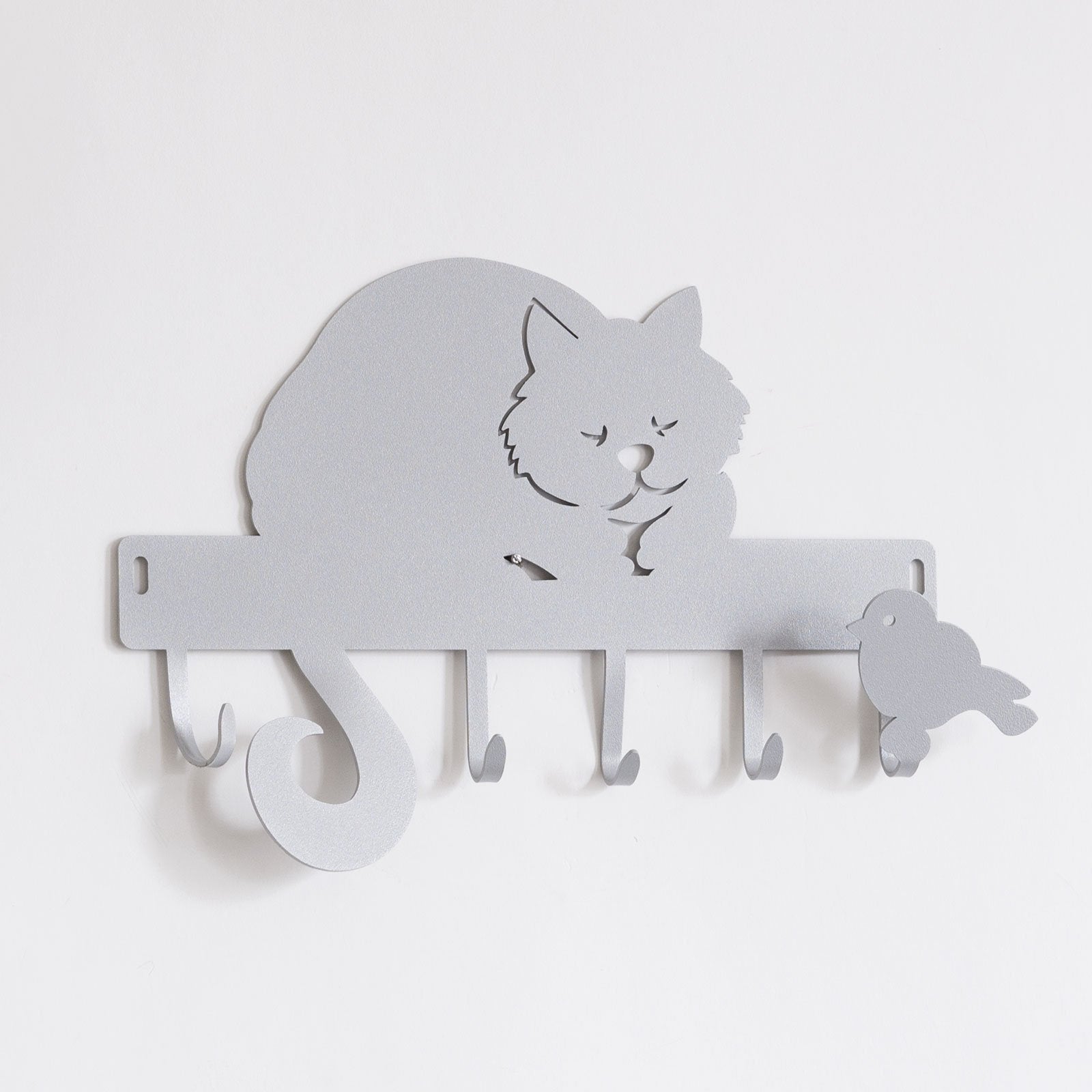 Modern wall-mounted key ring "Romeo"