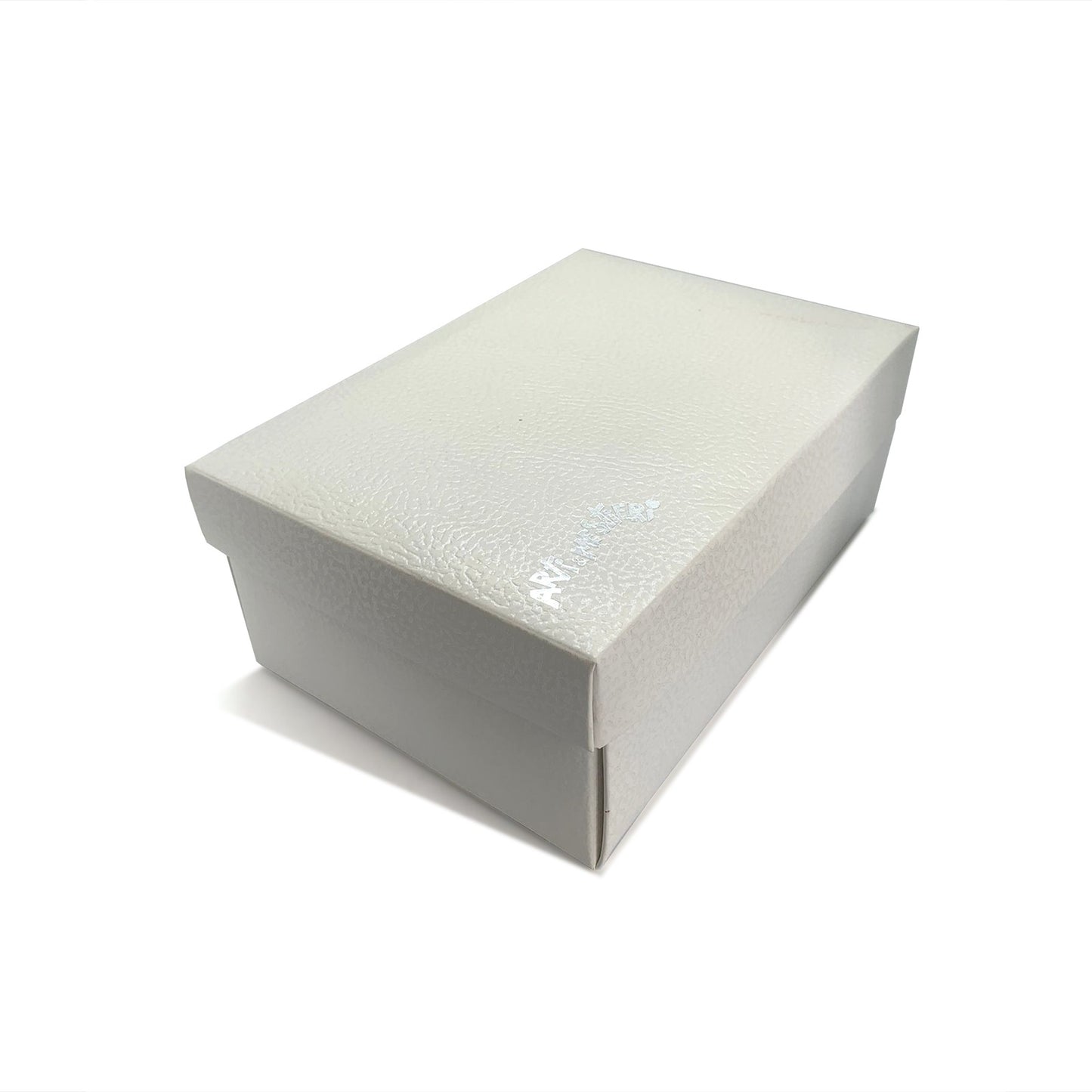 10 large ivory leather-effect favour boxes