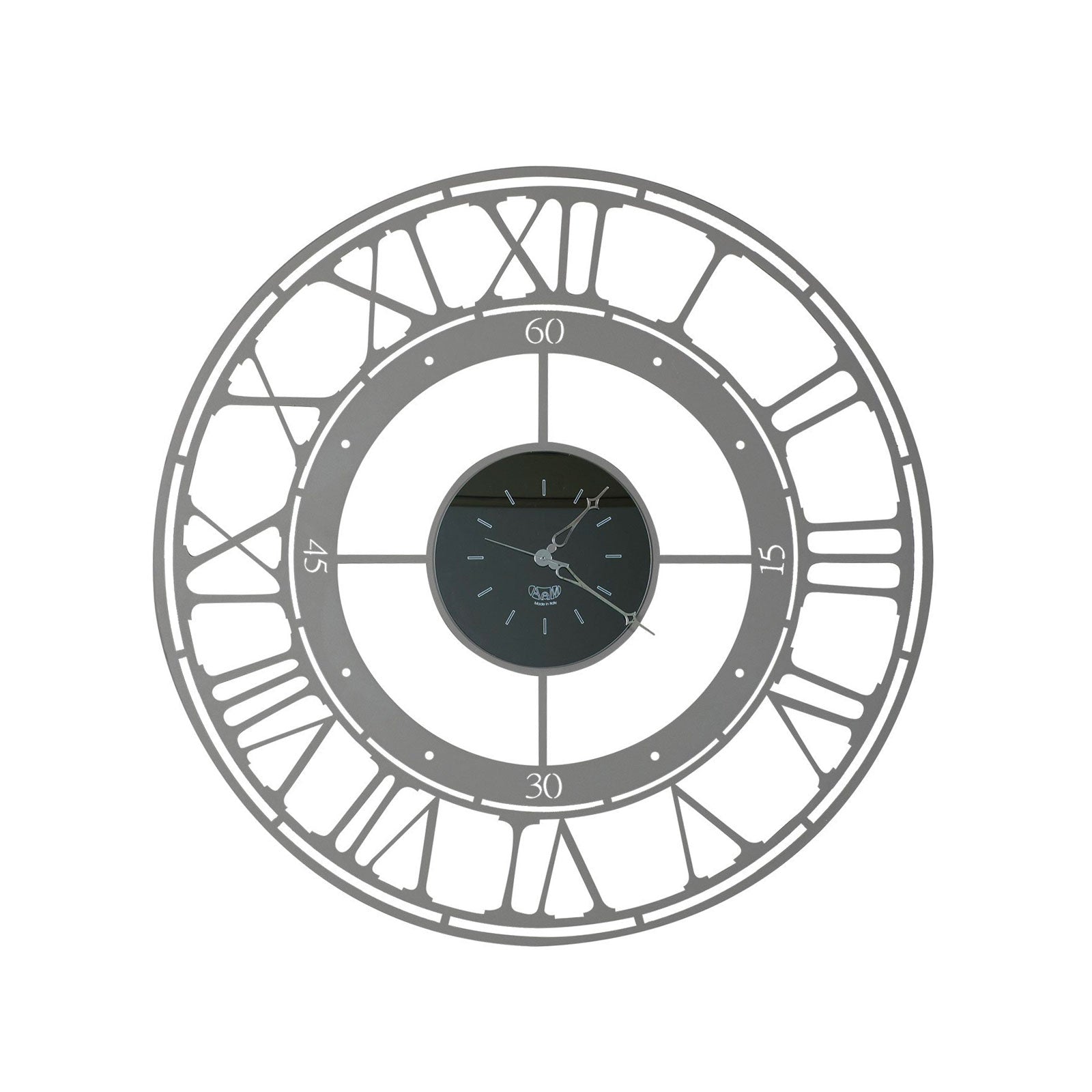 orologio da parete con cifre romane