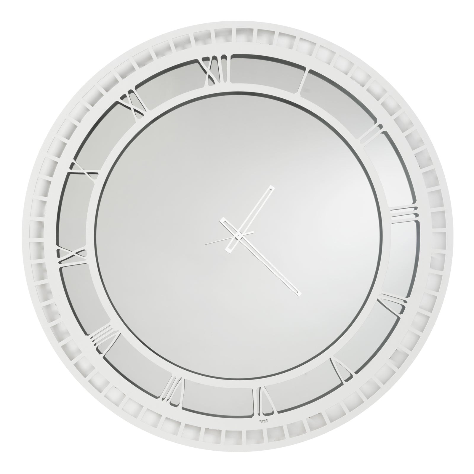 OROLOGIO DA PARETE MINIMAL ICARO BIANCO MARMO - 3691C247