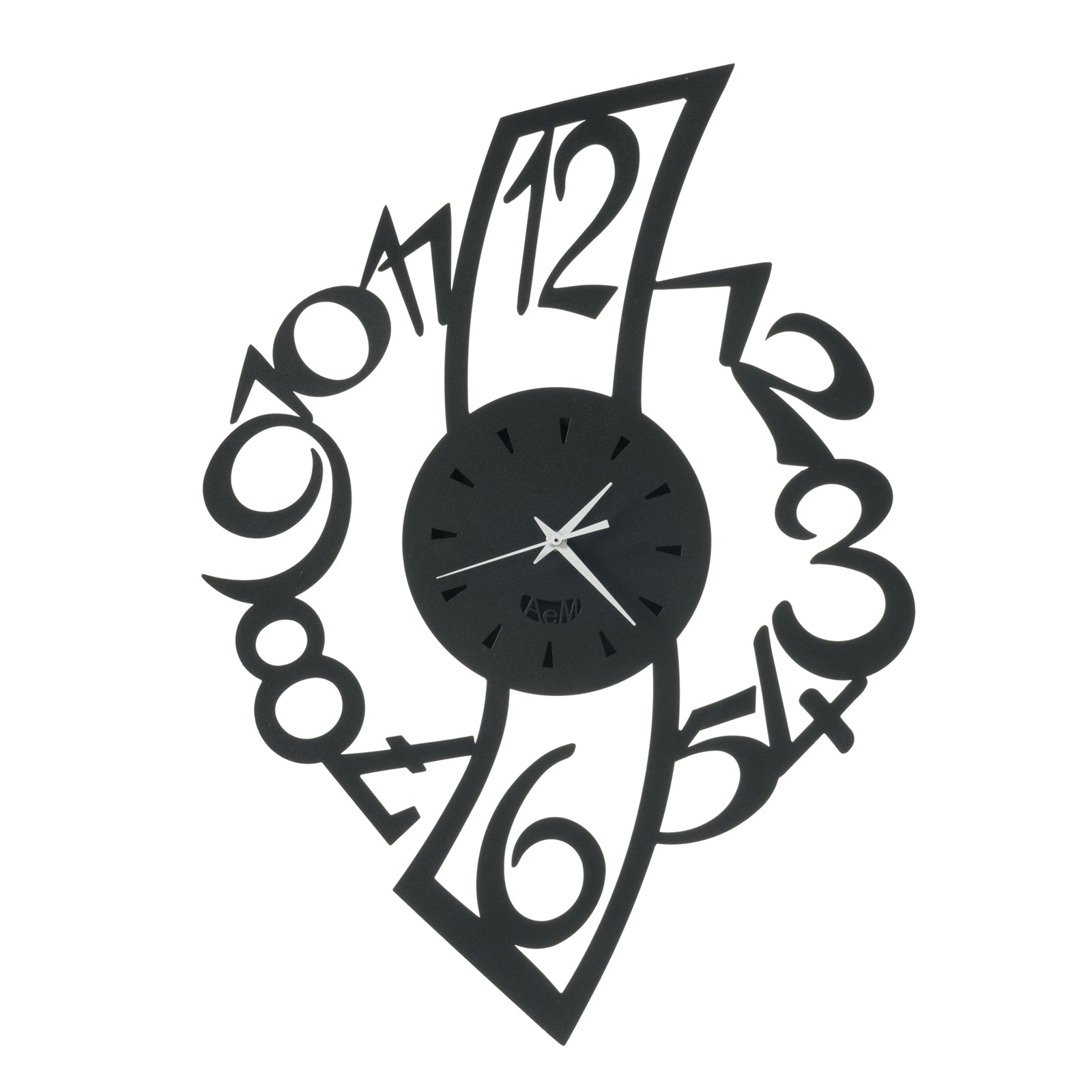 Wall clock with a modern design Ivo